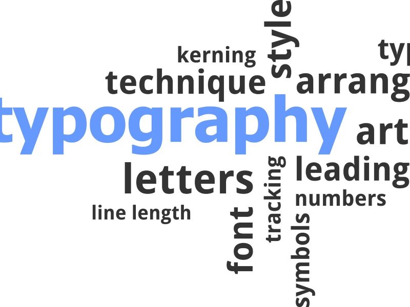 Custom typography t-shirt & apparel printing design